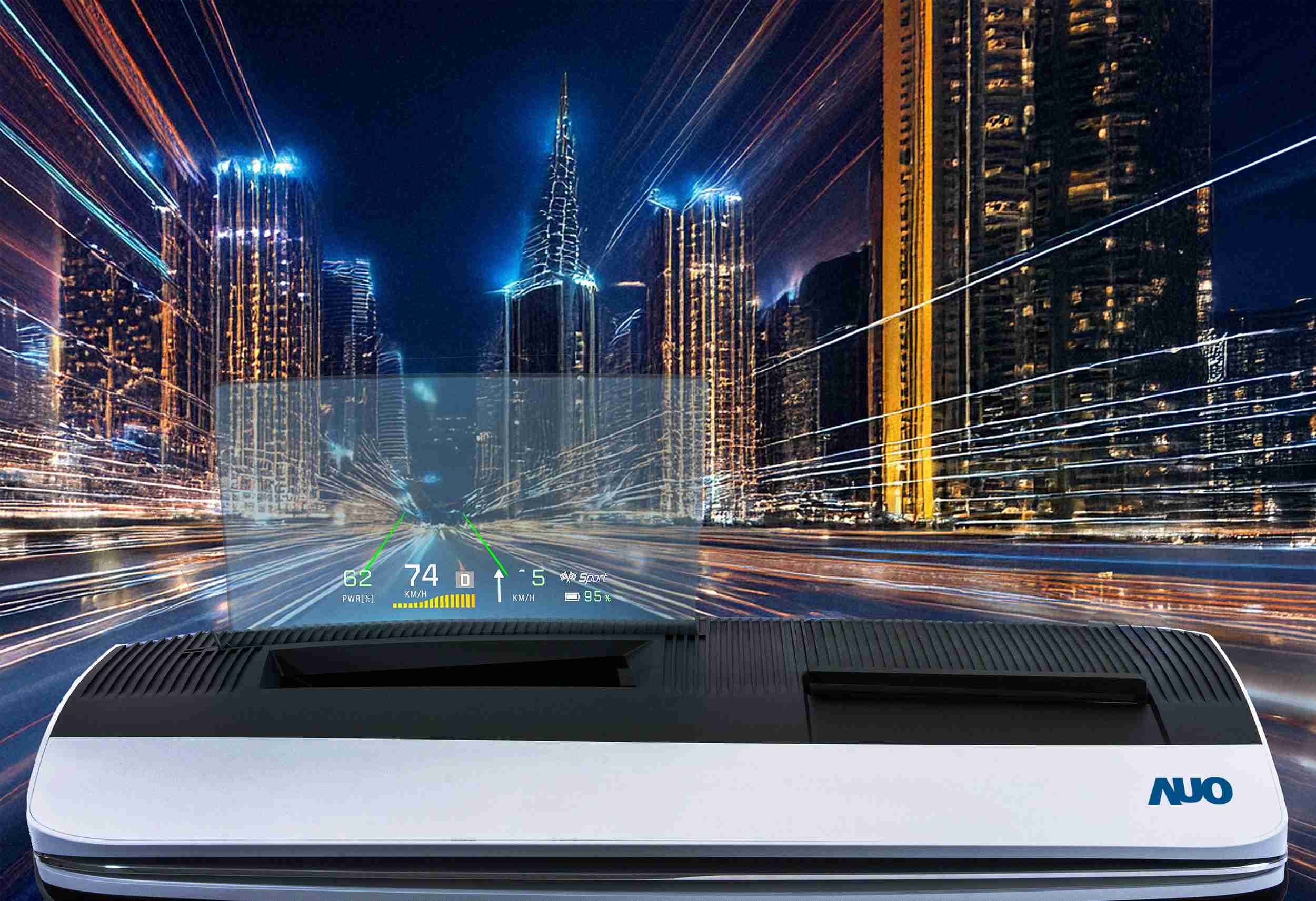 万利推出13吋Micro LED抬头显示器，，，提供高入眼亮度、、高色彩饱和度的显示质量，，，，在阳光下或黑暗中都清晰可见，，并利用Micro LED模块体积小的优势，，解决车用空间有限的痛点